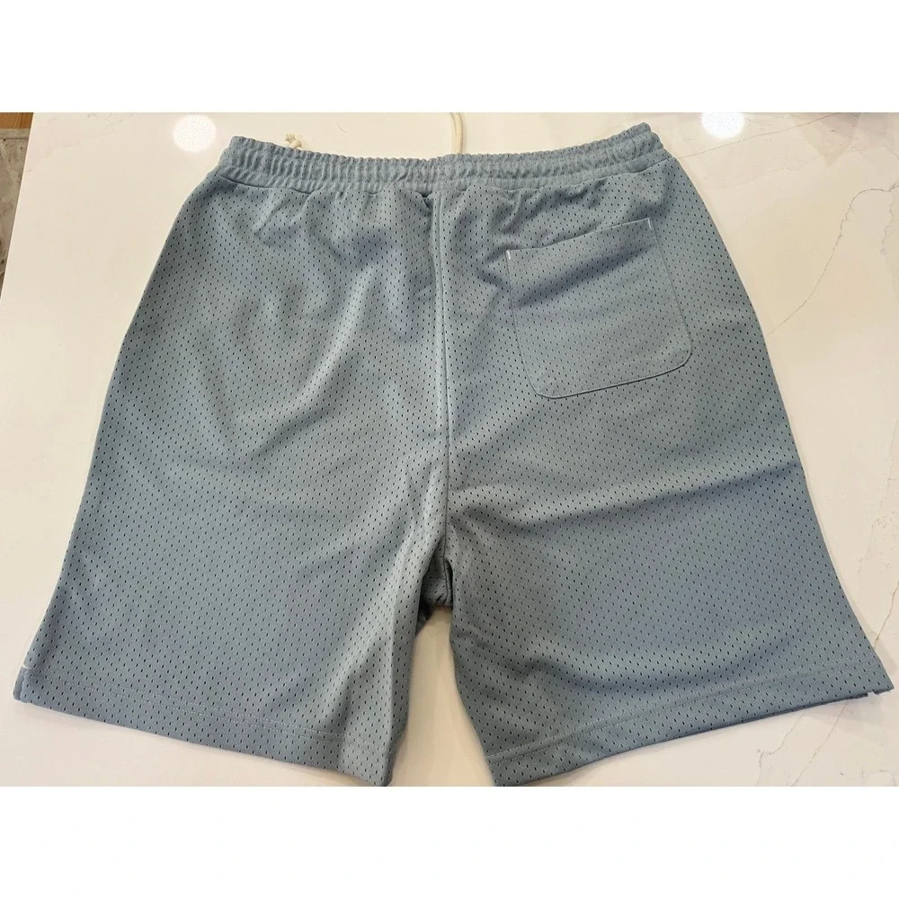 Active After Coffee Mens Transformation Shorts Ashley Blue‎ Size large NWT